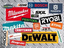 Bosch, Makita, Dyson, Ryobi, Siemens, AEG