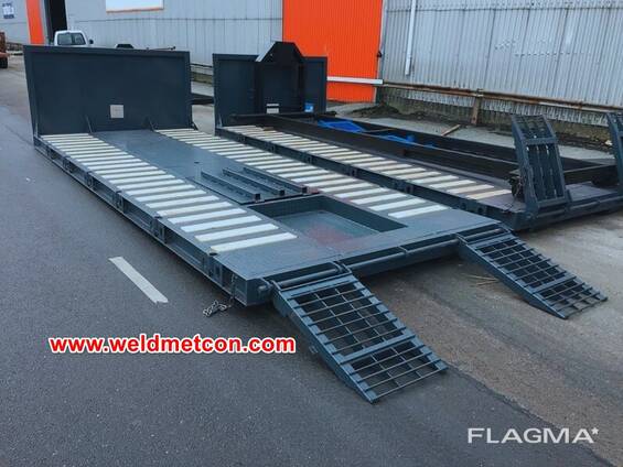 Hooklift container, flatbeds / weldmetcon. com /