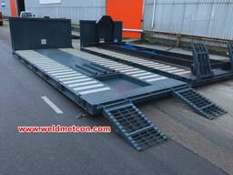 Hooklift container, flatbeds / weldmetcon. com /