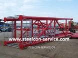 Frame steel hal, building steel construction, containers - photo 3