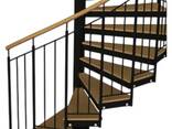 Metal staircases and railings - фото 14