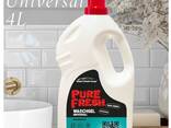 Pure Fresh Universal 4L – Effektivt flytande tvättmedel för alla typer av textilier - фото 2