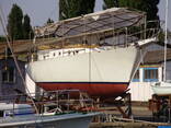 Sailing-motor shooner 45 ft with aluminum hull. - photo 6