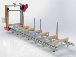 The ARBOR Batch Cross-Cuttimg - Machine for trimming packages of timber (boards)