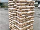 Wood pellets in 15kg bags, on pallets 1000pallets available - фото 1